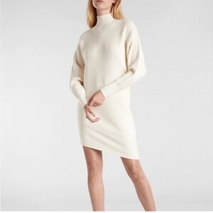 Express Cream Sweater Dress